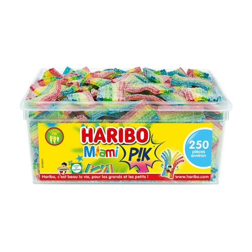 MIAMI PIK BAC 250 P HARIBO ALLOBONBONS