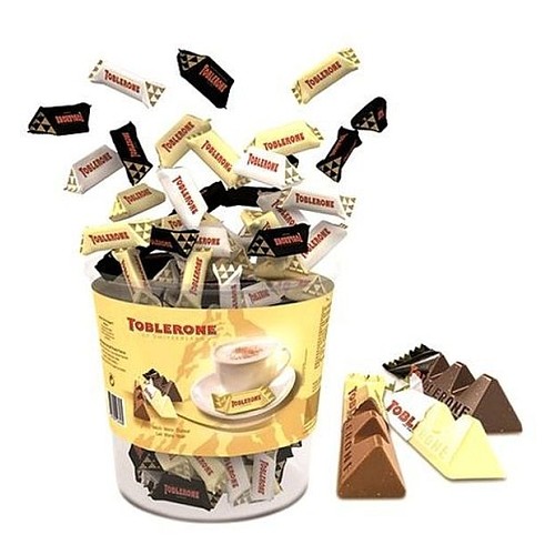 Toblerone Assortiment De Vari T S De Mini Toblerone Chocolat Au