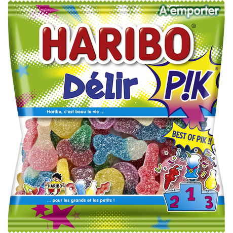 Delir pik sachet 120g Haribo