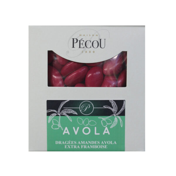 Dragées AVOLA EXTRA FRAMBOISE, 1kilo PECOU