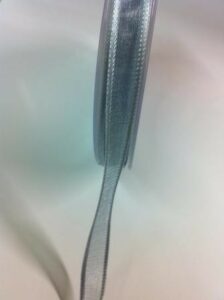 RUBAN CRISTAL GRIS Lrg 9mm RLX 25 M