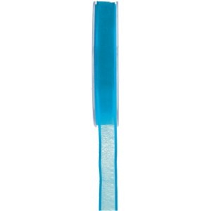 RUBAN CRISTAL TURQUOISE lrg 9mm RLX 25 M