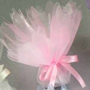 TULLE CRISTAL ROSE DIAM.24 X 50