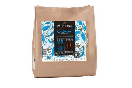 Chocolat NOIR CARAIBE, VALRHONA Sac de 1 kg