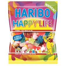 HAPPY LIFE HARIBO 4 sachets de 120 gr