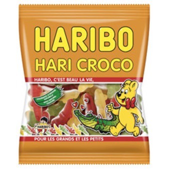 Bonbon crocodile Haribo - sachet 120g