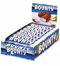 BOUNTY CHOCOLAT BTE DE 24 BARRES