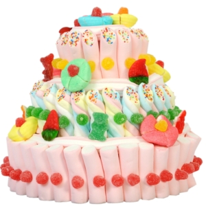 Piece montée en guimauve 500g