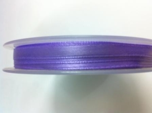 1 BOBINE RUBAN SATIN LILAS 25MM 6MM