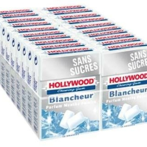 hollywood, Blancheur Menthe, boite de 20