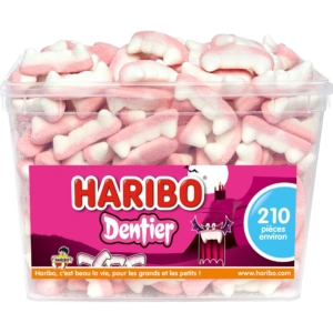 Bac de 210 dentiers Haribo