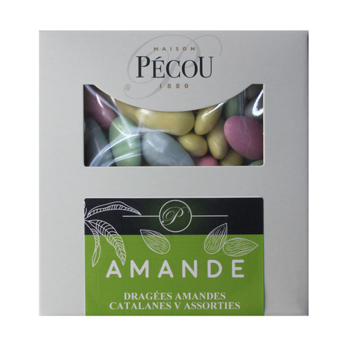 Dragées aux amandes Catalane, Assorties, 1kilo, PECOU