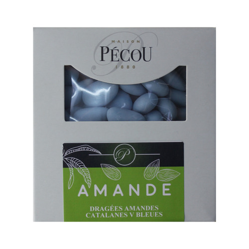 Dragées aux amandes CATALANES Bleues, 1kg, PECOU