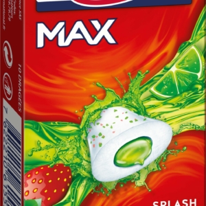 Hollywood MAX , Fraise/Citron vert, boite de 16