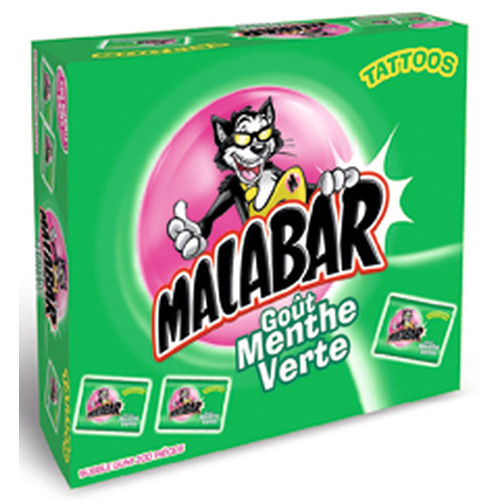 Malabars Menthe, boite de 200