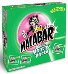 Malabars Menthe, boite de 200