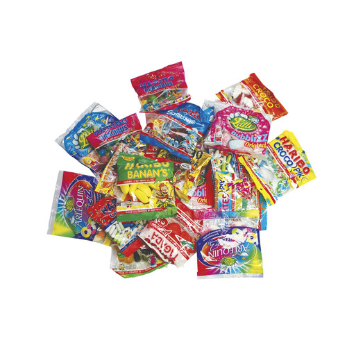 Mini sachets HARIBO, assortis x 18