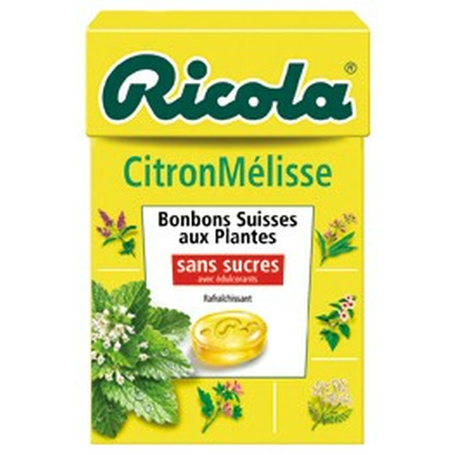 RICOLA CITRON MELISSE, boite de 20