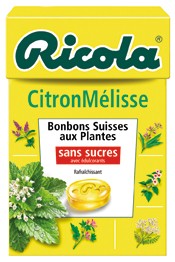 RICOLA CITRON MELISSE, boite de 20