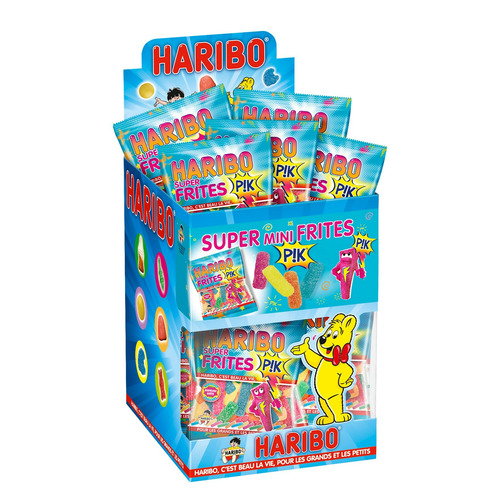 Super mini Frites HARIBO 30 sachets de