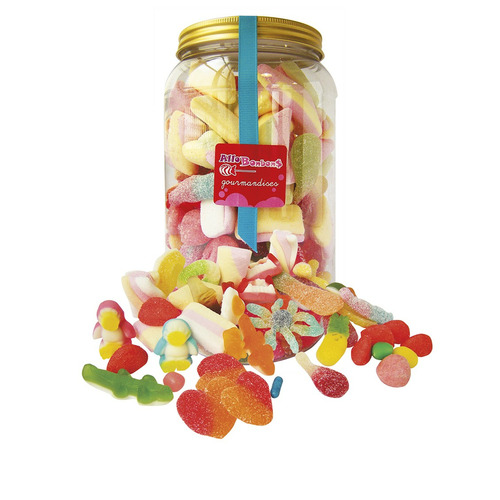 Assortiment de confiserie, mini tubo de 900gr