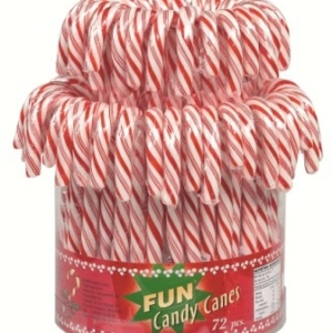 Candy Canes, Rouge, boite de 1 kilo