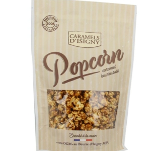 pop corn caramel d'isigny