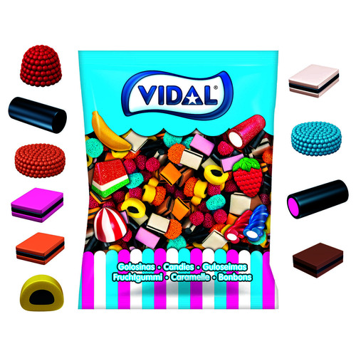 Sac 1kilo Assortie Réglisse