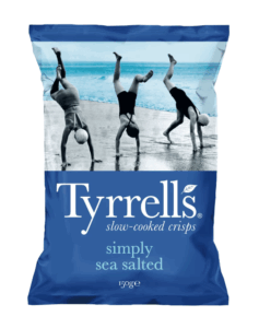 Chips légérement salée au sel de mer