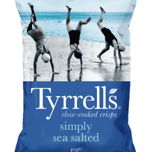 Chips légérement salée au sel de mer, 40G, Tyrrells