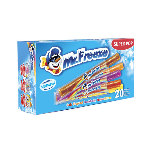 Mr FREEZE POP, BTE DE 20 1 Mr Freeze Pop