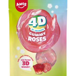 AMOS Gummy Roses 4D 120GR