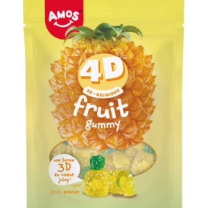Amos Fruits Ananas 4D 120gr
