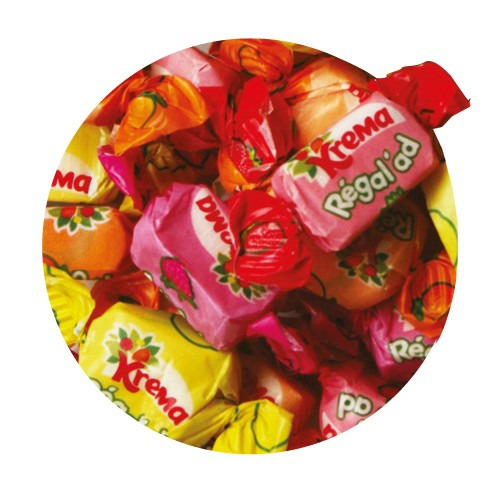 KRÉMA aux fruits, SAC DE 2KG 2 KRÉMA aux fruits, SAC DE 2KG