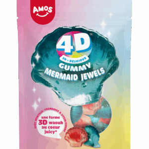 Amos Gummy Mermaid Jewels 4D 120gr