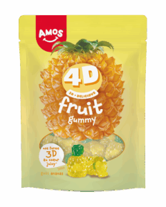 Amos Fruits Ananas 4D 120gr
