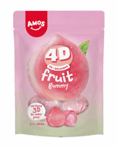Amos Fruit Pêche 4D 120gr
