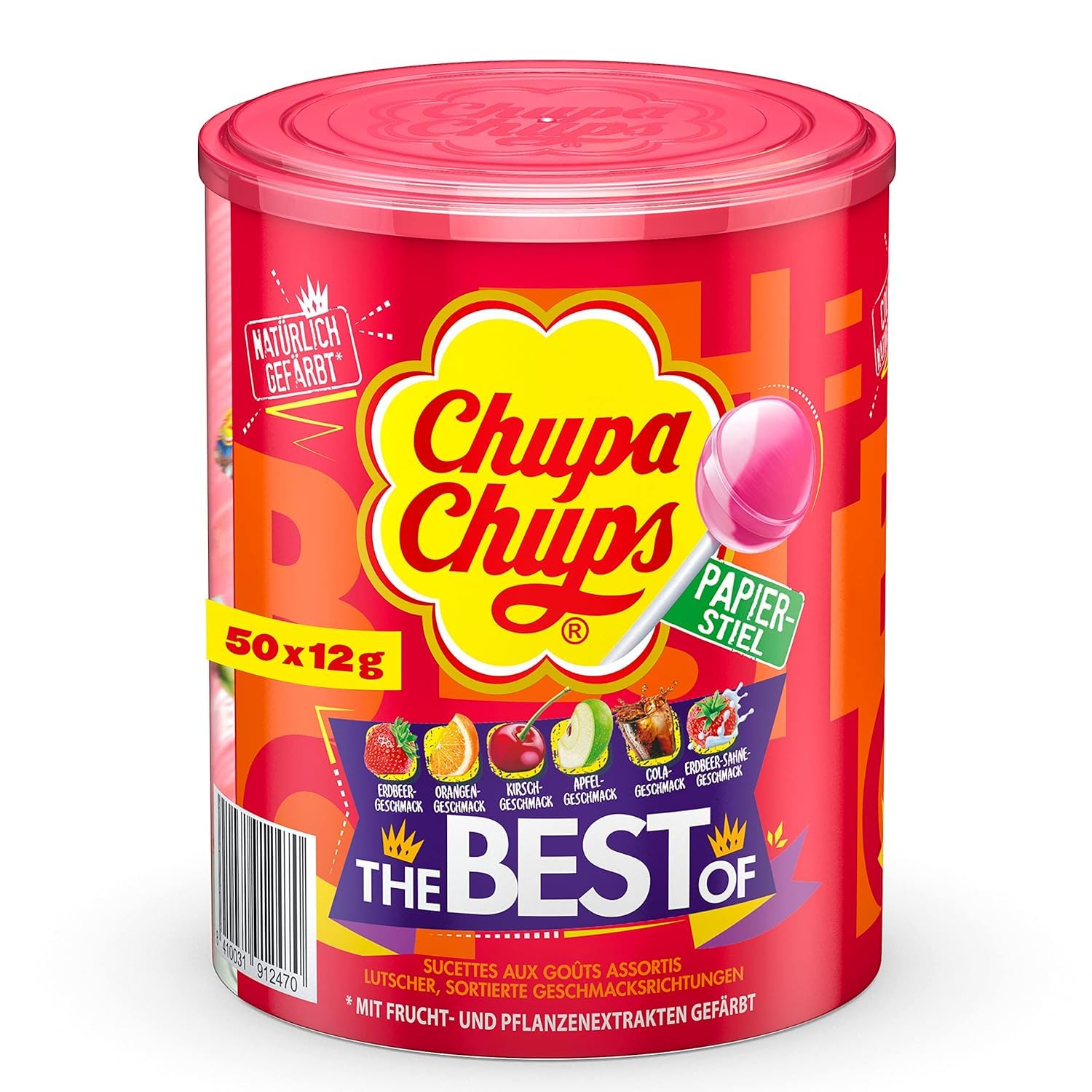 chupa chups best of 50 sucettes