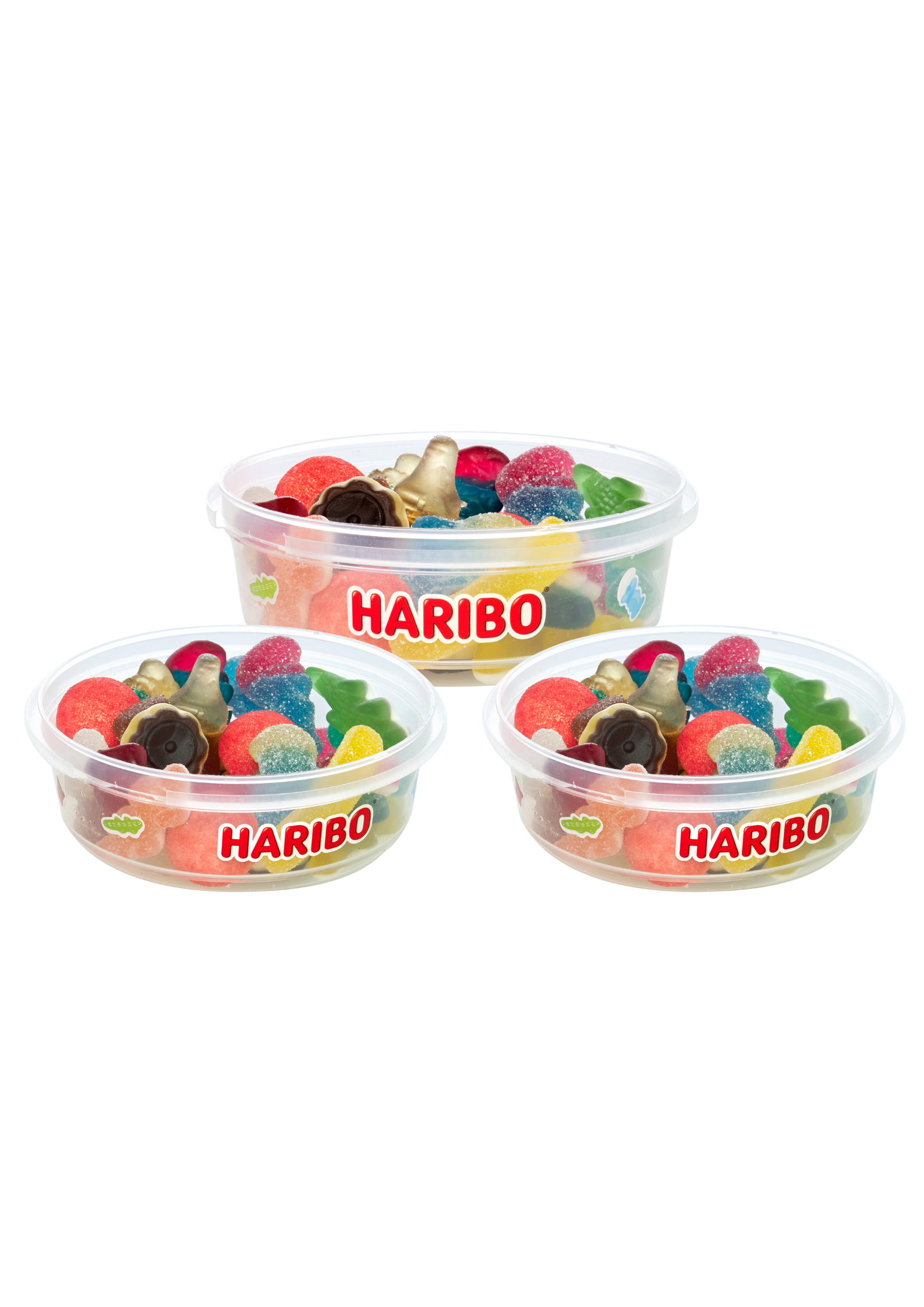 Tubo de confiserie 150 gr assortiment de confiseries Haribo dans un tubo pratique de 150g