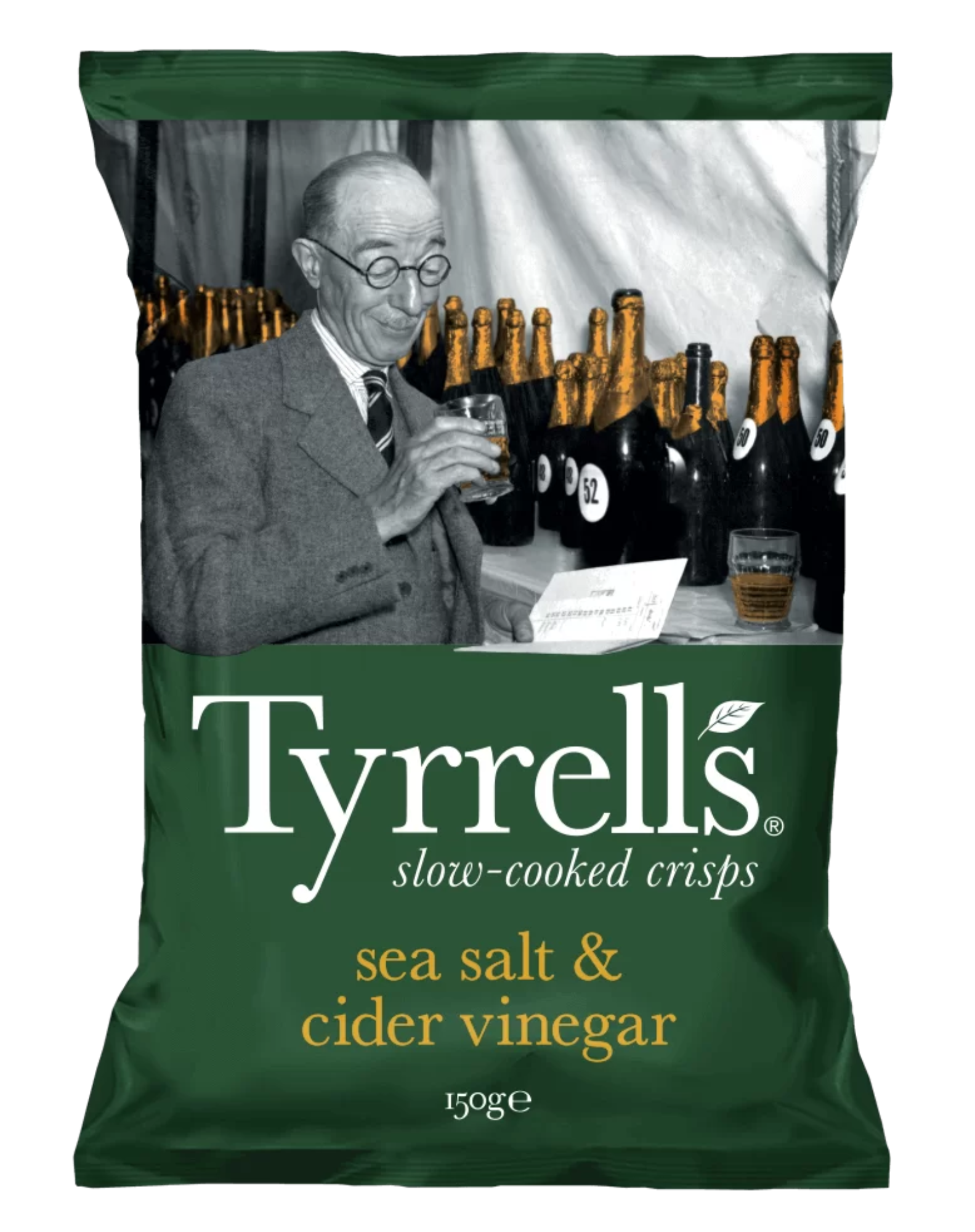 Chips Sel de mer et Vinaigre de cidre, 150g, Tyrrells