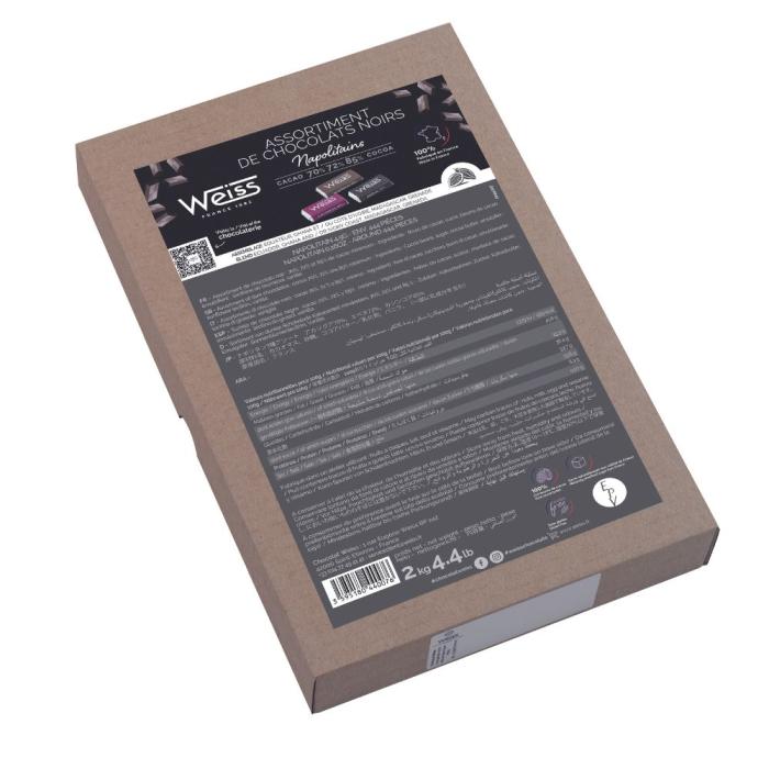 Boite de 440 napolitains assortis 2kg Weiss