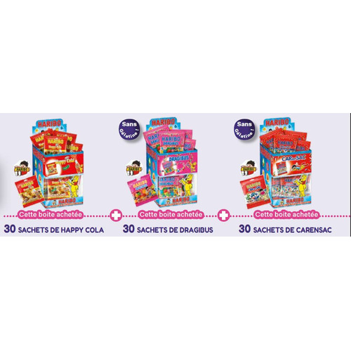 HARIBO, HAPPY, DRAGIBUS, CARENSAC