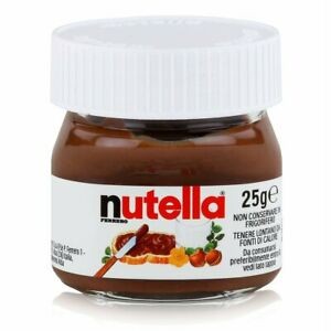 NUTELLA, mini pot de 25gr, sachet de 6