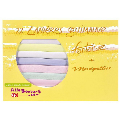 22 Lanières longues de Guimauve