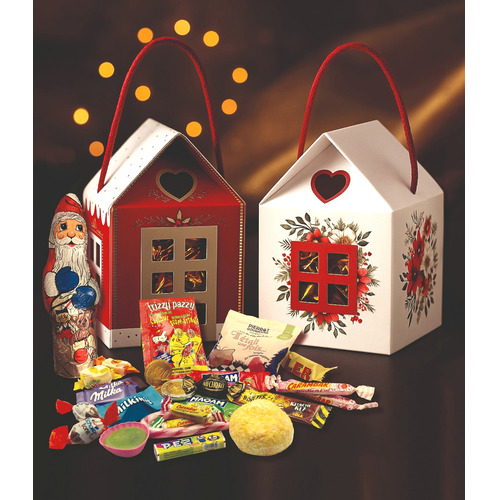 Maison de Noel garnie allobonbons.com