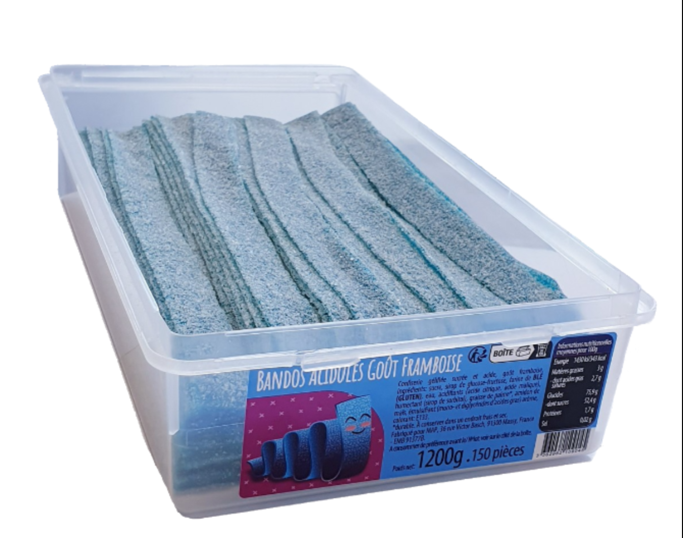 Bac de 150 Bandos Framboise Hitschler