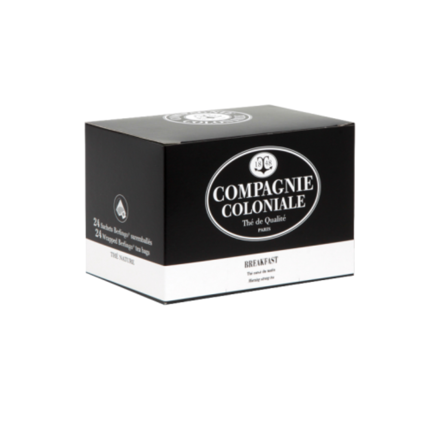Compagnie & Co - Thé Breakfast -  Boite de 24 sachets suremballés