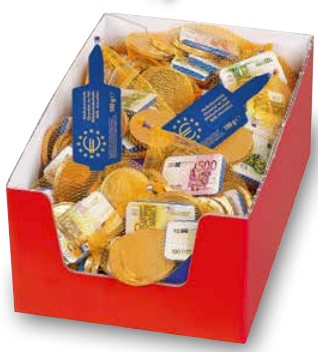 Filets pièces et billet au chocolat 100g