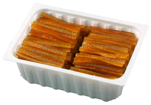 Aiguillettes d'oranges rangées 1 kilo