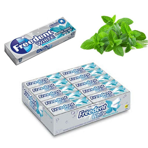 Freedent White menthe douce, boite de 30